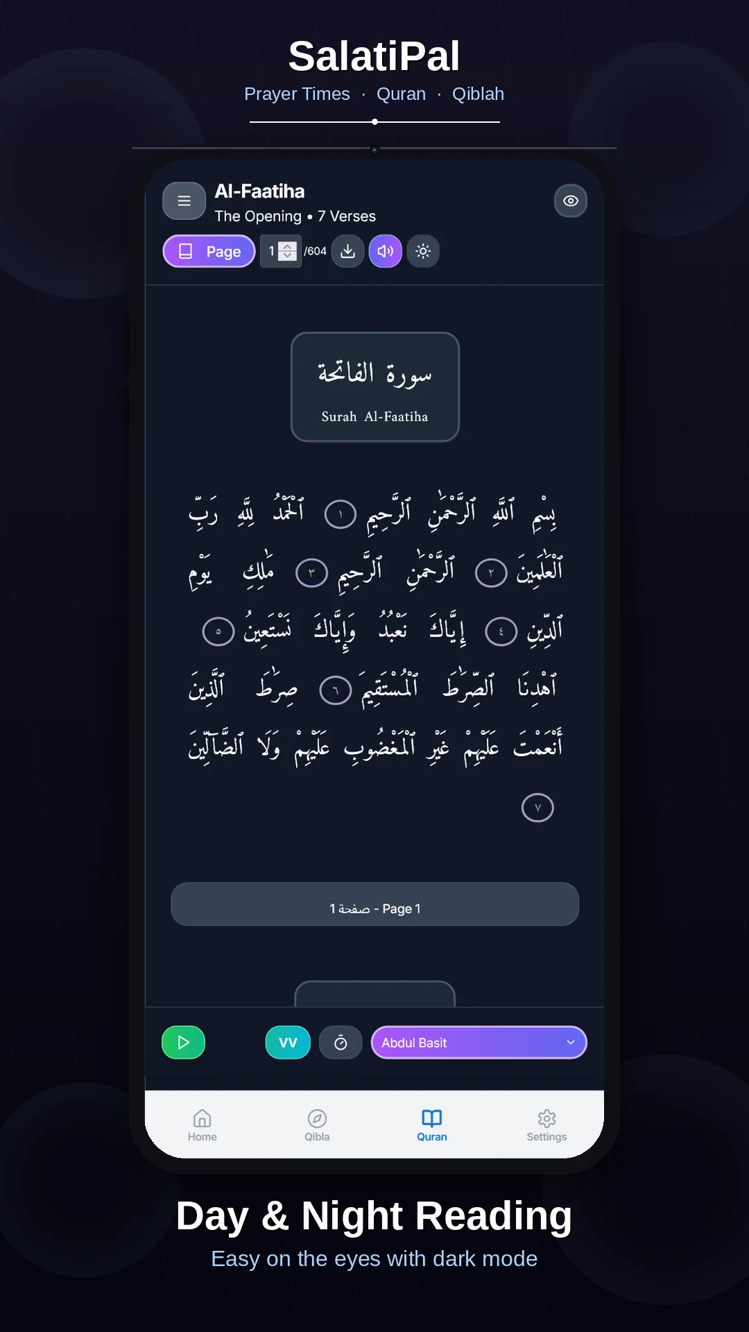 Muslim Salat Quran & Qibla screenshot